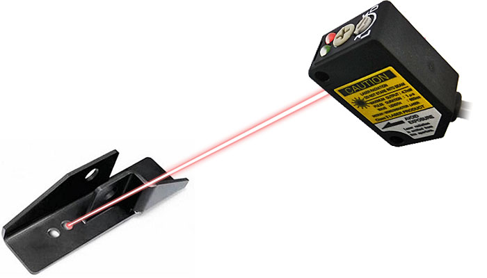 ELC laser sensor small spot