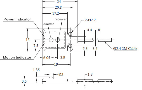 pk5 f05n pk5 f05p riko photoelectric sensor